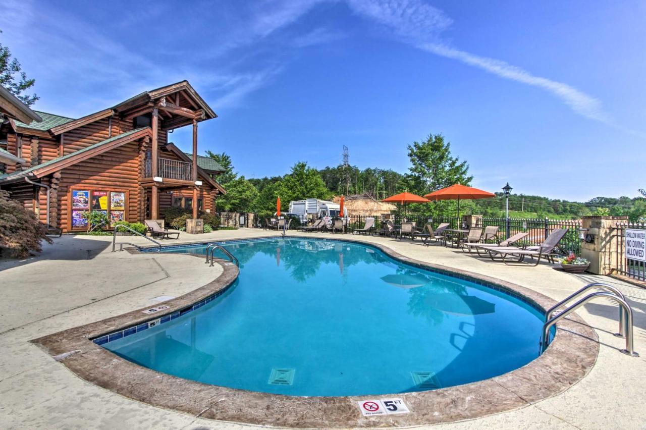 Pigeon Forge Resort Studio Cabin On Dollywood Ln! Dış mekan fotoğraf